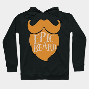 Epic Beard orange Hoodie